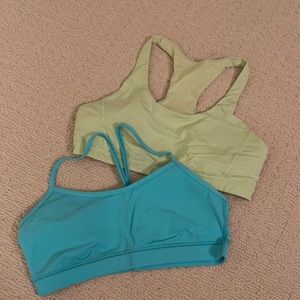 2 lululemon bras size 12